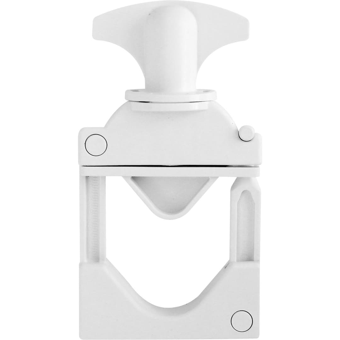 for tube size 25,4 mm (1"), PA (Polyamide) - Glass Filled, White,